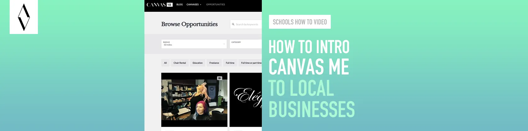 HOW CANVAS ME EMPOWERS YOUR SCHOOL: To Intro to Local Businesses